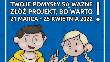 Wsparcie promocyjne składania wniosków w ramach budżetu obywatelskiego miasta Krakowa edycja 2022