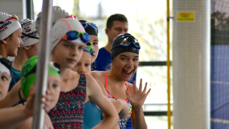 Mistrzostwa Krakowa w pływaniu dziewcząt i chłopców