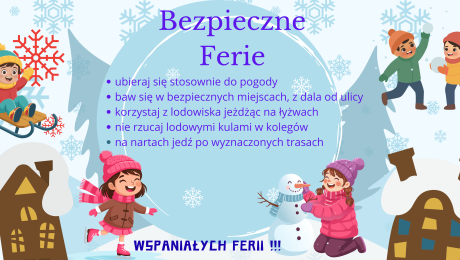 FERIE ZIMOWE 2026 – CZAS START!