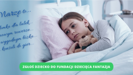 Informacja jak pomóc chorym dzieciom - Fundacja Dziecięca Fantazja