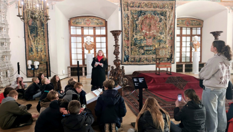 7C wzięła udział w lekcji muzealnej „Renesans na Wawelu” oraz odwiedziła