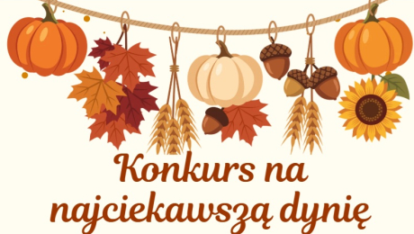 Konkurs na najciekawszą dynię!