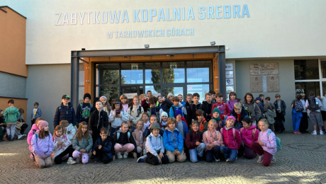 Klasa 2b i 3a odwiedziła Zabytkową Kopalnię Srebra w Tarnowskich Górach